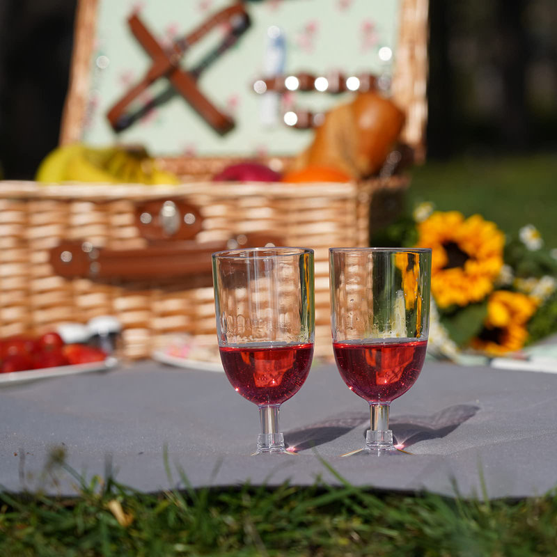 Bassetts Wicker Picnic Basket , Service for 2 Wayfair